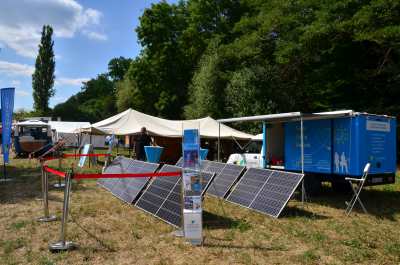 Solarmobil der Stadtwerke Stuttgart beim 41. U&D