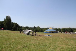 Und alles wieder abbauen