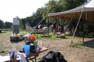 Und alles wieder abbauen