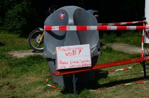 Pissen fürs Wissen - Danke für die Spende