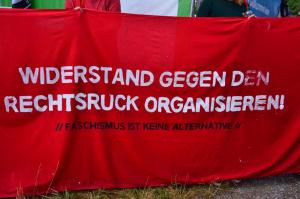 Demo gegen rechts
